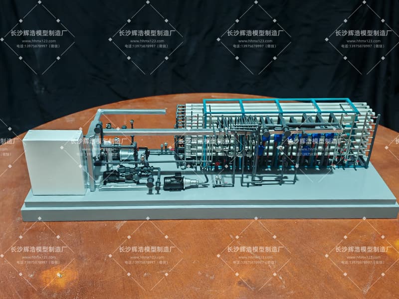 方寸之间,尽显匠心:CFRO 逆流反渗废水处理装置模型