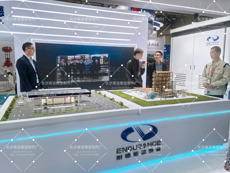 制氢加氢一体化沙盘模型—匠心打造,硬核展示绿能未来