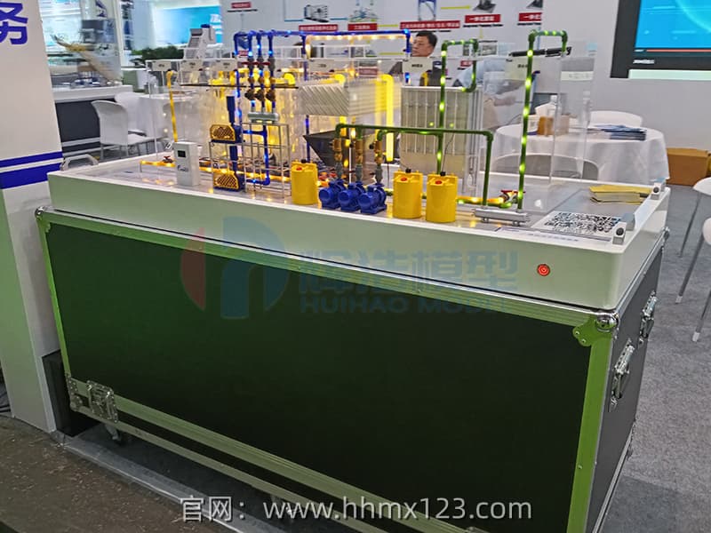 这款AAO-MBR污水处理模型,让工艺展示不再难!